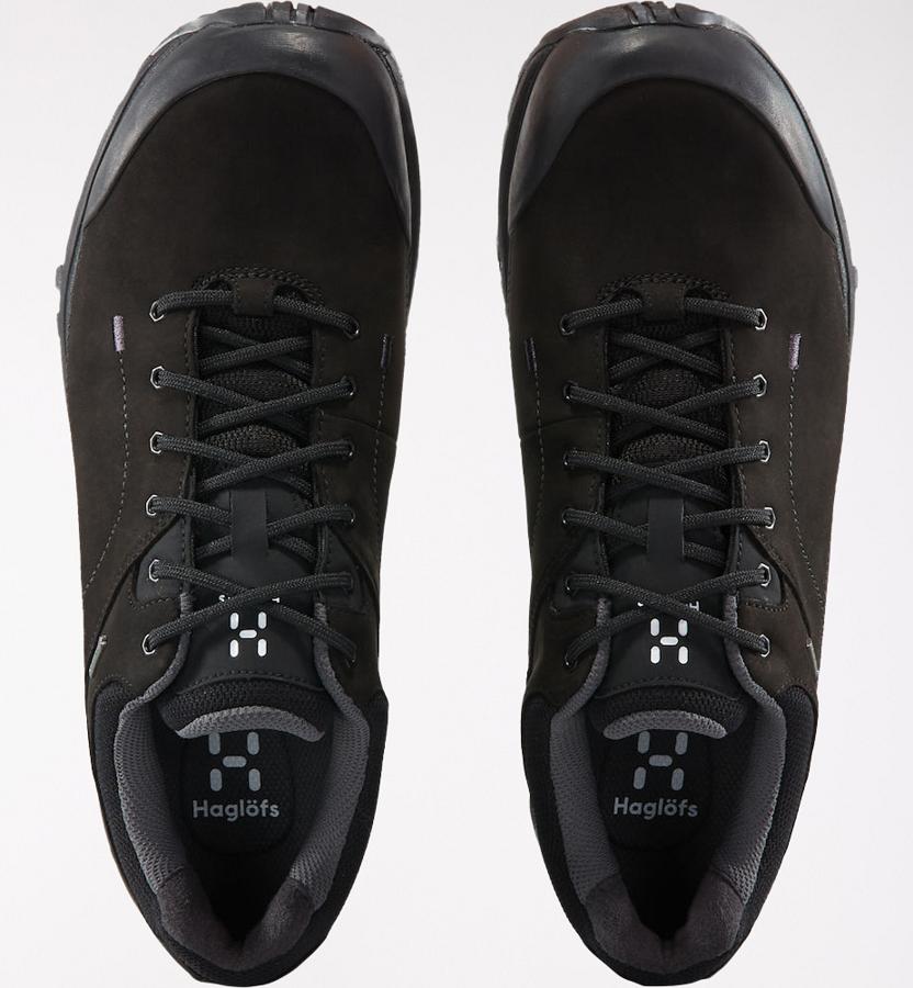 Haglöfs Mens Ridge Hiking Shoes Black New Zealand 58014TYGJ